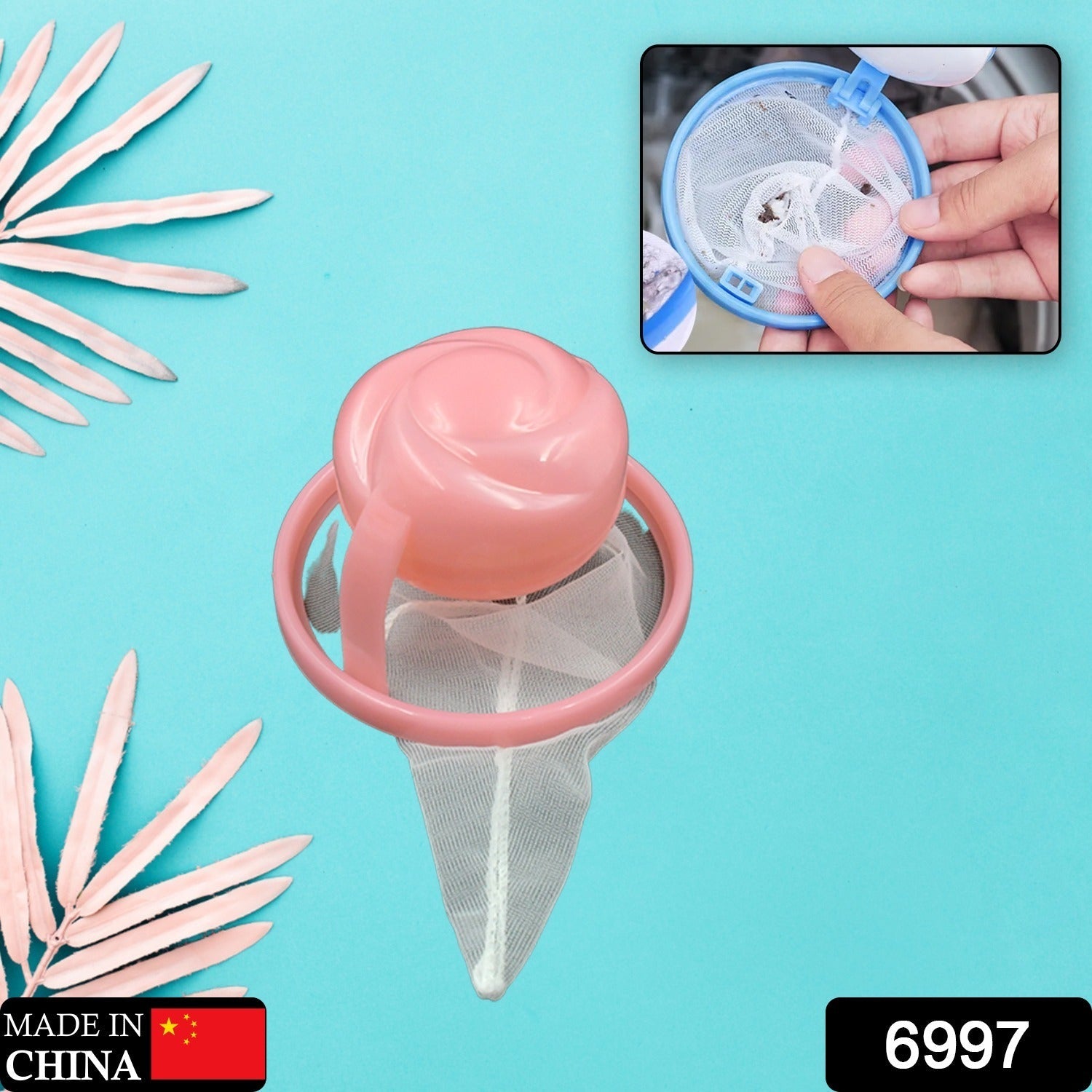 6997 WASHING MACHINE FLOATING FILTER LINT MESH BAG NET POUCH HAIR / LINT CATCHER HOUSEHOLD TOOL 6997 WASHING MACHINE FLOATING FILTER LINT MESH BAG NET POUCH HAIR / LINT CATCHER HOUSEHOLD TOOL